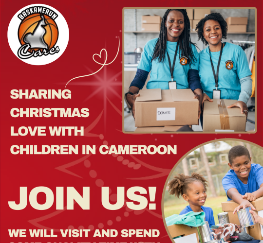 Baskamerun Cares, our charitable & social activities in Africa